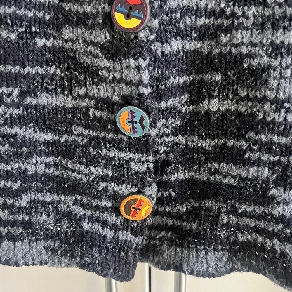 Save the Queen Mohair Blend Y2K Style Cardigan - Picture 3 of 15